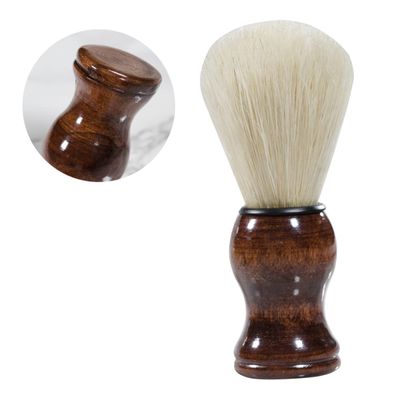 SOESFOUFU Portable Styling Beard Brush Men's Gentle Facial Brush Soft Bristle Shaving Tool Compact Beard Cleaning Brush for Dad