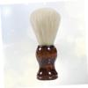 SOESFOUFU Portable Styling Beard Brush Men's Gentle Facial Brush Soft Bristle Shaving Tool Compact Beard Cleaning Brush for Dad view 2
