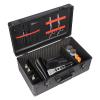 Barber Accessories Case, Professional Barber Case with Lock, Barber Cases for Clippers and Supplies, Hairdressing Tools Storage Case for Hair Stylist Pet Groomer view 1