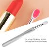 Silicone Lip Brush, Double Sided Mini Lipstick Applicator Brush for Lipstick, Lip Glaze, Lip, Eyeshadow view 3