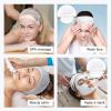 100pcs Disposable Spa Headband Soft Elastic Fleece Facial Hair Band for Makeup Skin Care view 2