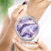 DuduYH White Pink Marble Pattern Compact Mirror Luxurious Abstract Women Pocket Mirror,Girls Small Mirror for Purse, Portable Travel Makeup Mini Mirror 1x/2x Magnifying Compact Mirror view 4