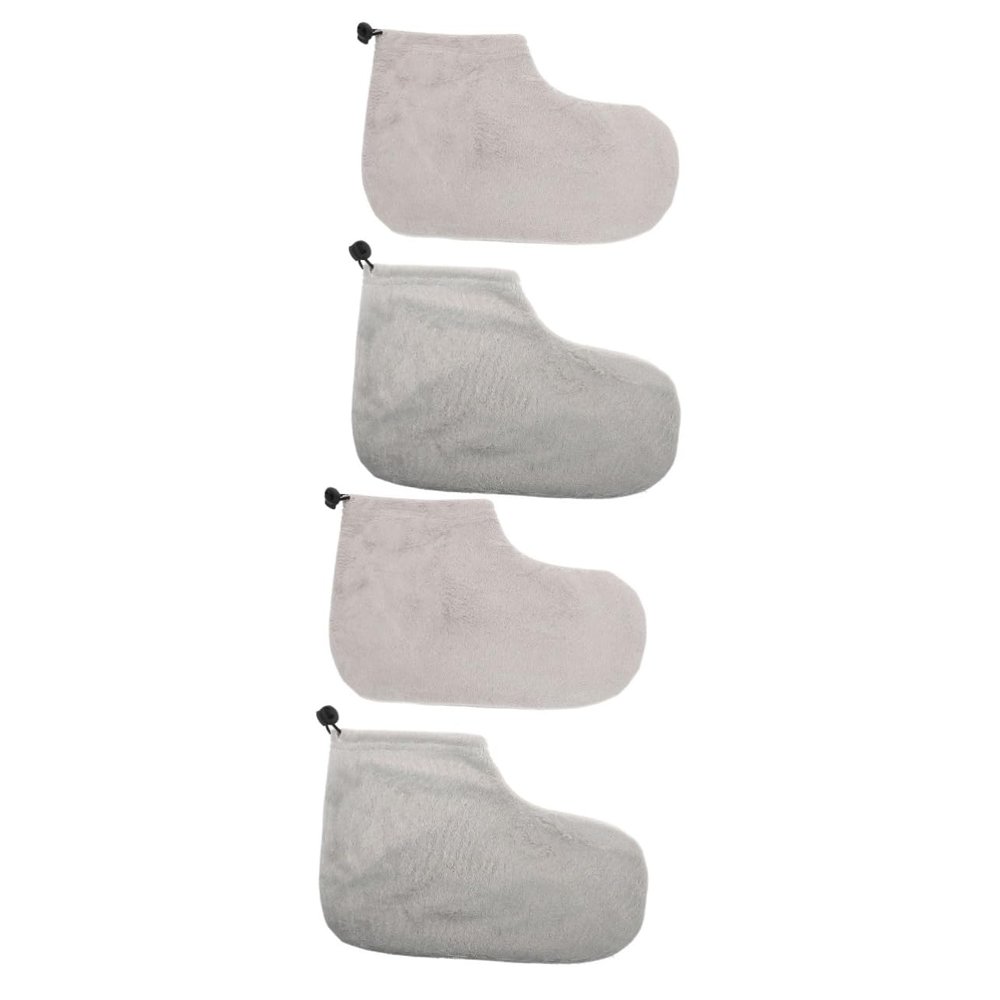 Healeved 2pairs Comfortable Wax Therapy Treatment Foot Covers for Paraffin Wax Treatment Soft and Safe for Home and Salon Use Fit