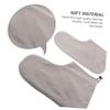 Healeved 2pairs Comfortable Wax Therapy Treatment Foot Covers for Paraffin Wax Treatment Soft and Safe for Home and Salon Use Fit view 3