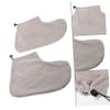Healeved 2pairs Comfortable Wax Therapy Treatment Foot Covers for Paraffin Wax Treatment Soft and Safe for Home and Salon Use Fit view 4