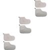 FOYTOKI 3 Pairs Foot Wax Paraffin Treatment Easy to Care Foot Skin Washable Cover view 1