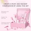Cherry Blossom Skin Care Gift Set for Teenage Girls Women, 5 Piece Hydrating & Cleaning Skincare Sets Routine Kit with Cleanser , Toner, Serum, Eye Cream, Essence Cream Anti-Aging Skin view 4