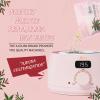 Ajoura 1lb Refill Wax Beans for Hair Removal Kit + Ajoura Digital Wax Warmer, 10 minutes Quick-Heat Hair Removal Kit with Precision Temp. Control view 3