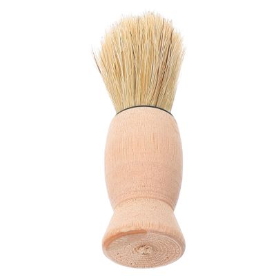 WOONEKY Beard Care Kit Men's Barber Brush Hair Catcher Hair Duster Brush for Salon