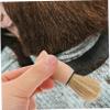 WOONEKY Beard Care Kit Men's Barber Brush Hair Catcher Hair Duster Brush for Salon view 4