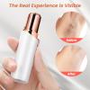 Facial Hair Remover for Women Shaver for Women Painless Face Shaver -Mini Hair Remover, Electric Razor Shaver Portable Bikini Epilator for Lips, Chin, Armpit, Peach Fuzz,Neck, Cheek as Seen on TV view 4