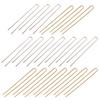 20 Pieces U Shaped Metal Wire Hairpin Metal U Shaped Hairpin U Shaped Hair Fork Pins Hair Sticks Hair Fork Sticks DIY Hair Fork for Women Lady Hair Accessories, Silver, Gold view 1
