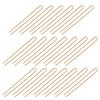 20 Pieces U Shaped Metal Wire Hairpin Metal U Shaped Hairpin U Shaped Hair Fork Pins Hair Sticks Hair Fork Sticks DIY Hair Fork for Women Lady Hair Accessories, Gold view 1