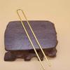 20 Pieces U Shaped Metal Wire Hairpin Metal U Shaped Hairpin U Shaped Hair Fork Pins Hair Sticks Hair Fork Sticks DIY Hair Fork for Women Lady Hair Accessories, Gold view 4