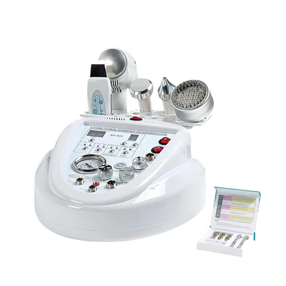 5 in 1 Diamond Dermabrasion Machine for Skin Exfoliating and Pore Cleansing