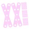 SOESFOUFU 20pcs Silicone Hair Roller Bands for Perm Rods No Mark Flexible Curling Bands for Overnight Hairstyling view 1