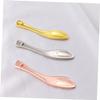 WOONEKY 4pcs Cosmetic Supplies Eye Cream Applicator Spoons Skincare Tools for Face Care view 2