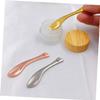 WOONEKY 4pcs Cosmetic Supplies Eye Cream Applicator Spoons Skincare Tools for Face Care view 3
