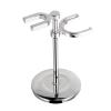 BLULILY Multifunctional Alloy Shavor and Brush Stand for Organized Shaving Accessories Storage Grooming Equipment Stand view 1