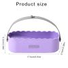 GAOSHA Makeup Brush Cleaner Cosmetics Storage Box Cosmetic Brushes Cleaner Beauty Eggs Cleaner Bathroom Supplies for Woman view 4