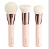 Jenny Patinkin Sustainable Luxury Complexion Brush Set  3-Piece Vegan Makeup Brushes for Powder, Bronzer/buff & Foundation  Eco-Friendly  2.5x More Bristles for Flawless Application view 1