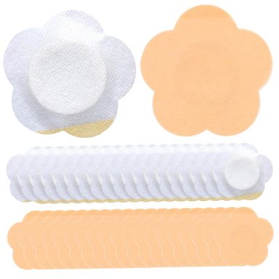 Jeorywoet Belly Button Cover, 200Pcs Umbilical Cord Cover for Newborn Abdomen Flower Baby Navel Sticker Hollow Waist Newborn Belly Button Cover for Baby, Umbilical Cord Cover, White and Skin Color