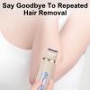 GAOSHA Electric Trimmer for Women 2 in 1 Electric Shavers for Hair Removal from Pubic Area Face Legs USB Rechargeables view 4