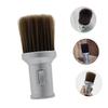 WOONEKY 3pcs High Density Hair Cleaning Brush Angled Barber Brush for Hair Salon Haircut Duster view 3
