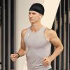 3Pcs Soft Breathable Hair Wrap Wave Cap Silky Elastic Band Caps Satin Sleeping Shower Caps Hair Bonnet for Sleep Unisex Beanie Caps Beanies Hats Shower for Men Women Athletes Hip-hop Lovers view 4