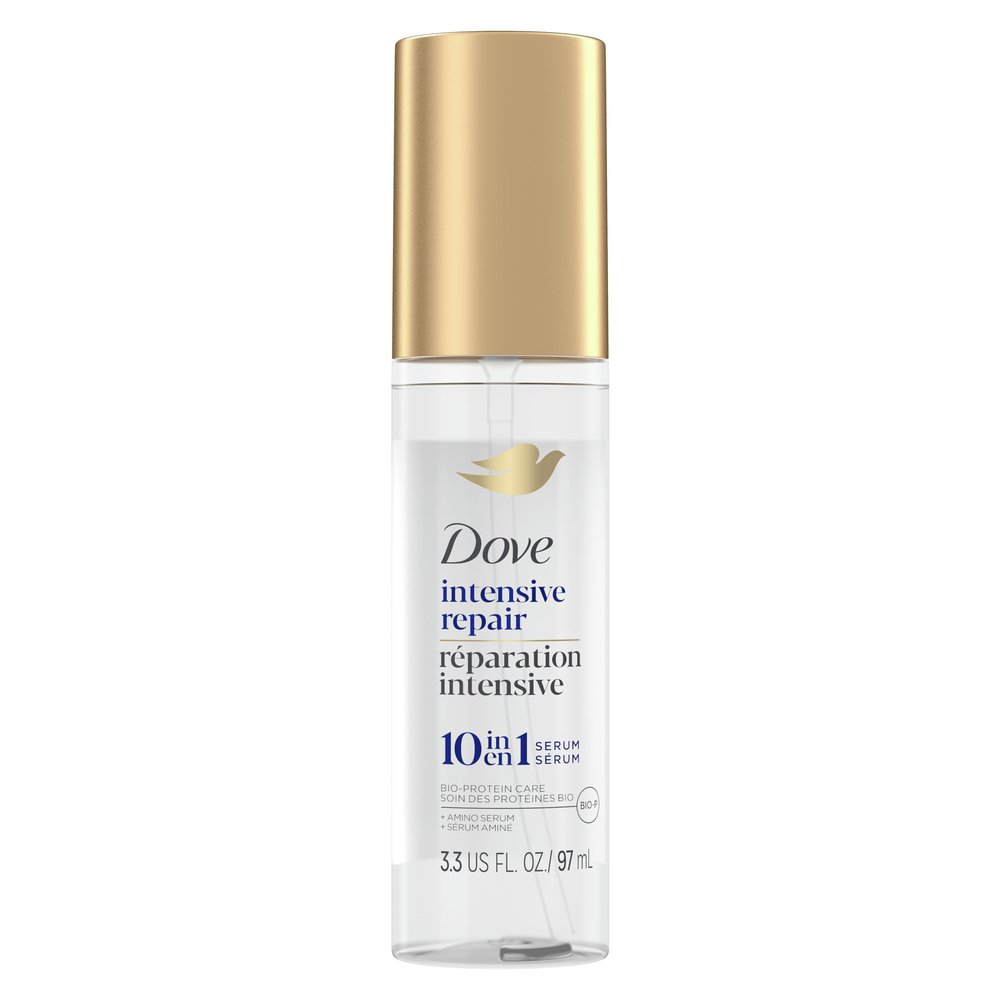 Dove Intensive Repair Amino Serum for Damaged Hair with Bio-Protein Care Technology 3.3 oz