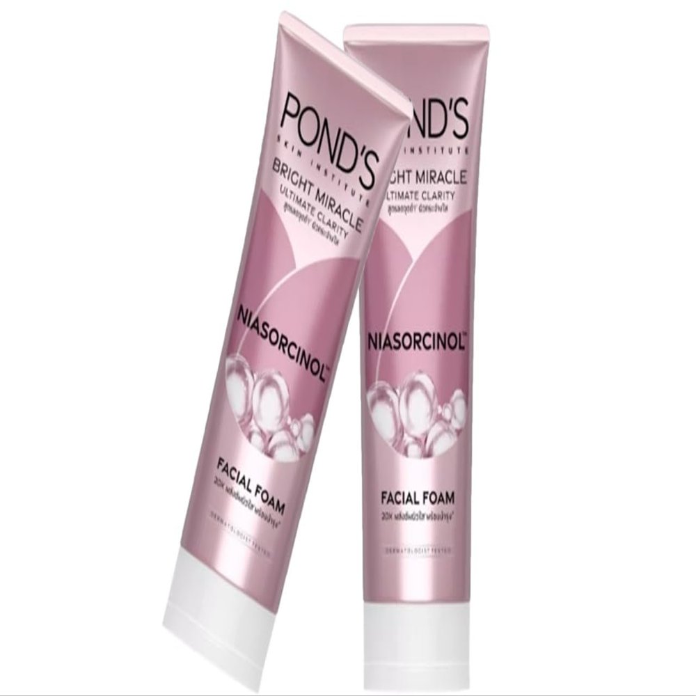 2 of Facial Foam: Skin Bright Miracle Ultimate Clarity Niasorcinol 85g.