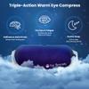 Self Heating Warm Compress for Dry Eyes, Steam Eye Mask I Heated Fast Relief for Stye, Puffy Sensitive Eyes - Long Lasting Moist Heat for Sleep, 15 Pack view 2