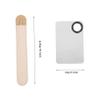 Healeved Diy Makeup Supplies Foundation Mixing Palette Stainless Steel Makeup Plate Color Stick Set Palette view 2