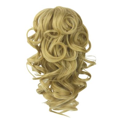 Gogogmee Curly Hair Ponytail Wig Jaws Clip Claw Extension for Women Flat Style Hair Bun Extensions for Women