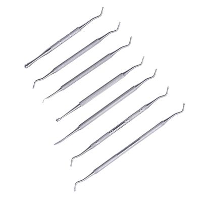 CANIGHT Stainless Steel Cuticle Pusher and Nail Trimmer Manicure Tools for Nail Care and Polish Removal Durable and Portable