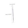 CANIGHT Stainless Steel Cuticle Pusher and Nail Trimmer Manicure Tools for Nail Care and Polish Removal Durable and Portable view 2
