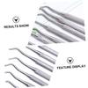 CANIGHT Stainless Steel Cuticle Pusher and Nail Trimmer Manicure Tools for Nail Care and Polish Removal Durable and Portable view 3