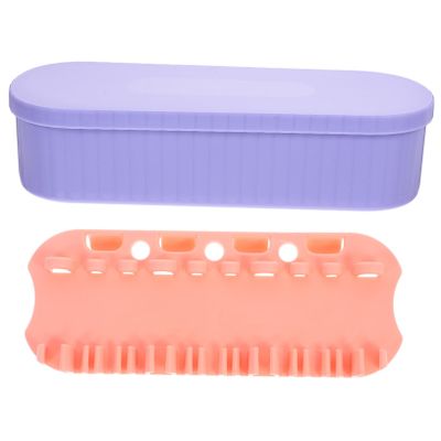 LIFKICH Makeup Brush Cleaning Organizer Portable and Sturdy Makeup Brush Holder Drying Rack for Women Safe Material for Cleaning and Storage