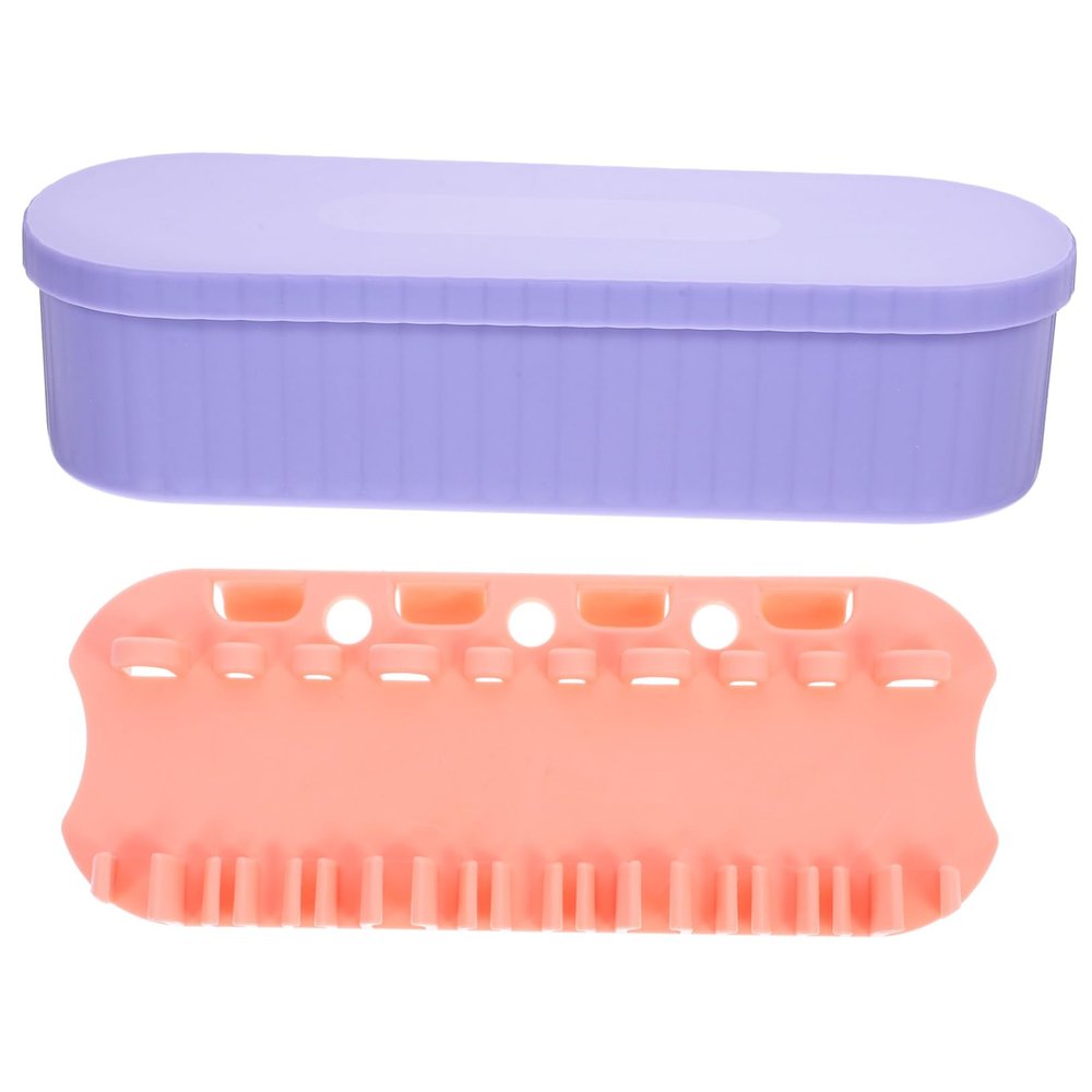 LIFKICH Makeup Brush Cleaning Organizer Portable and Sturdy Makeup Brush Holder Drying Rack for Women Safe Material for Cleaning and Storage