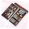 BIUDECO Sturdy Nail Clipper Set 21pcs Nail Cutters Trimmers Files Ergonomic Structure Perfect for Daily Use view 4