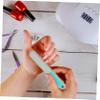 Healeved 6pcs Acrylic Nail Files Manicure and Pedicure Buffers for Nail Shaping and Smoothing Easy to Clean for Home Salon Use view 2