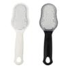Healeved 2pcs Stainless Steel Pedicure File with Lids Ergonomic Foot Rasp for Dead Skin Removal Feet Travel-Friendly view 1