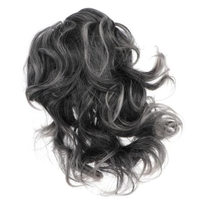 Gogogmee Synthetic Ponytail Wig Clip Claw Hair Extensions for Women Girls Flat Style Claw Clip Heatless Curls