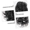 Gogogmee Synthetic Ponytail Wig Clip Claw Hair Extensions for Women Girls Flat Style Claw Clip Heatless Curls view 3