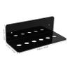 BESPORTBLE Wall Mounted Scissor Holder Stylish Hair Tool Organizer for Salon Home Space Saving Design for Shears Combs Clippers Storage Rack for view 2
