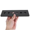 BESPORTBLE Wall Mounted Scissor Holder Stylish Hair Tool Organizer for Salon Home Space Saving Design for Shears Combs Clippers Storage Rack for view 3
