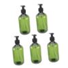 5Pcs 500ml Plastic Empty Bottles for Shampoo, Conditioner Lotion Refill view 1