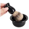 BIUDECO Badger Hair Shaving Brush Set Shaving Cup Brush Kit Razor Stand for Men view 3