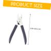 BELLIFFY Nail Clipper for Thick Nails Portable Fingernail Toenail Clippers Heavy Duty Manicure Tool for Home Use for Family and Friends view 2