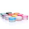HONMEET 55pcs Round Cream Jars for Cosmetics Reusable Plastic Dispenser Boxes for Lotion Eye Cream and Travel Essentials for Easy Storage and Organization view 2